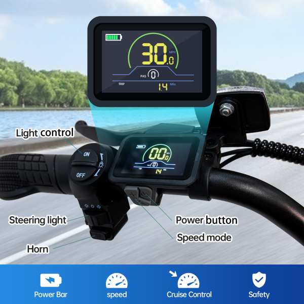 Ebike EM-02 Features